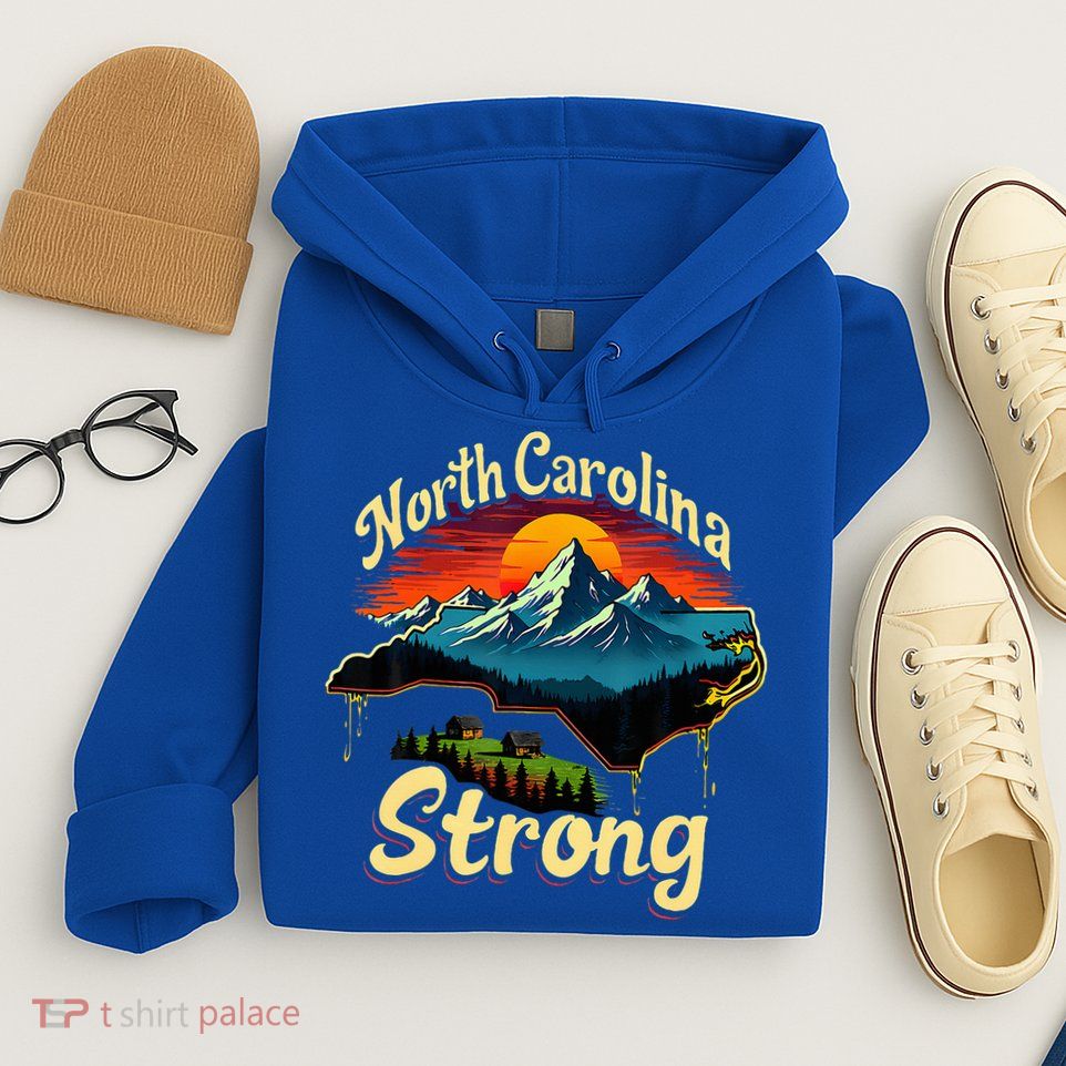 North Carolina Strong Strong Nc State Support Hoodie