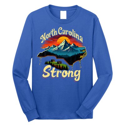 North Carolina Strong Strong Nc State Support Long Sleeve Shirt