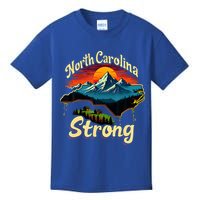 North Carolina Strong Strong Nc State Support Kids T-Shirt
