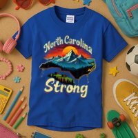 North Carolina Strong Strong Nc State Support Kids T-Shirt