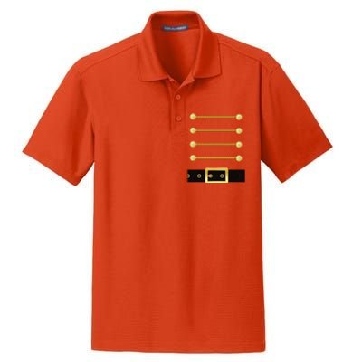 Nutcracker Character Soldier Costume Uniform Dry Zone Grid Polo