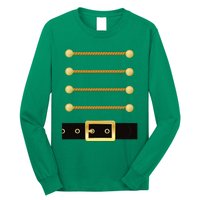 Nutcracker Character Soldier Costume Uniform Long Sleeve Shirt