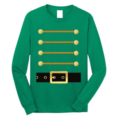 Nutcracker Character Soldier Costume Uniform Long Sleeve Shirt