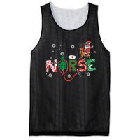 Nurse Christmas Santa Cute Xmas Winter Scrub Top Mesh Reversible Basketball Jersey Tank