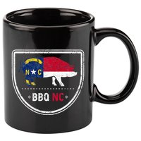 North Carolina State Flag Bbq Nc 11oz C Handle Ceramic Mug