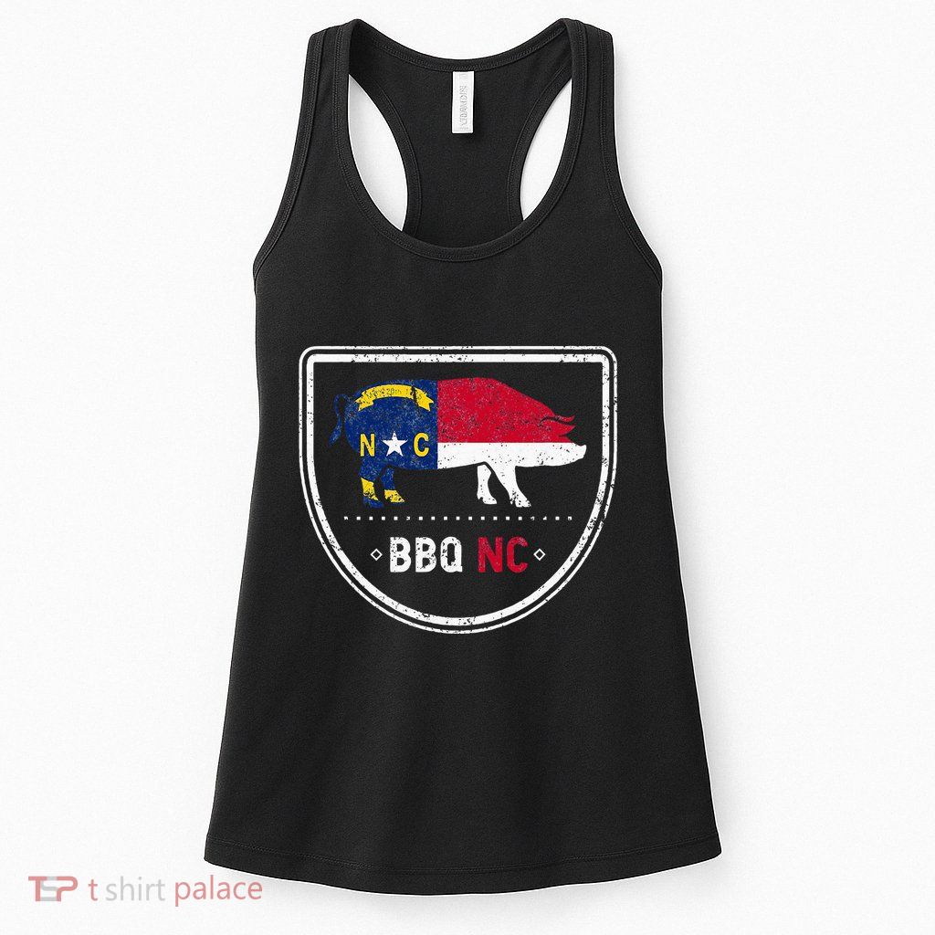 North Carolina State Flag Bbq Nc Womens Tank Top