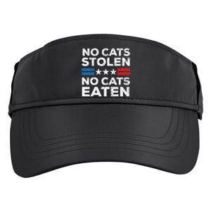 No Cats Stolen No Cats Eatin Trump 2024 Donald Trump Adult Drive Performance Visor