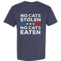 No Cats Stolen No Cats Eatin Trump 2024 Donald Trump Garment-Dyed Heavyweight T-Shirt