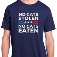 No Cats Stolen No Cats Eatin Trump 2024 Donald Trump Adult ChromaSoft Performance T-Shirt