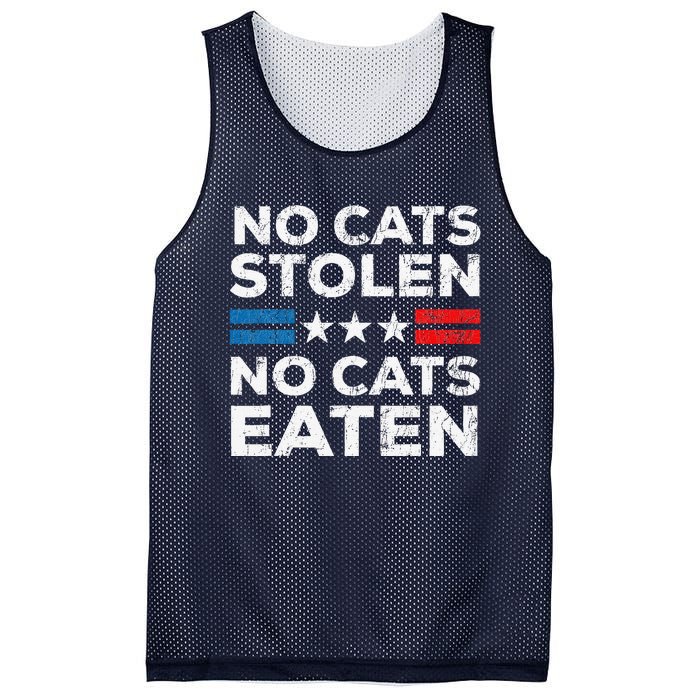 No Cats Stolen No Cats Eatin Trump 2024 Donald Trump Mesh Reversible Basketball Jersey Tank