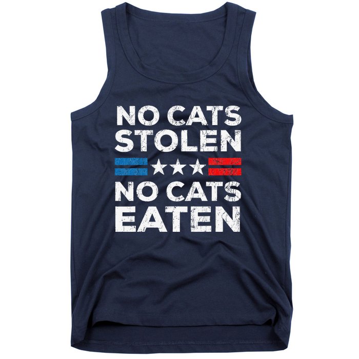 No Cats Stolen No Cats Eatin Trump 2024 Donald Trump Tank Top