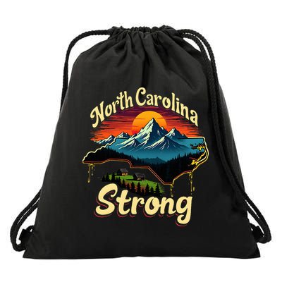 North Carolina Strong Strong Nc State Support For Carolina Drawstring Bag