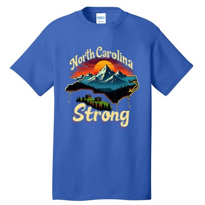 North Carolina Strong Strong Nc State Support For Carolina Tall T-Shirt