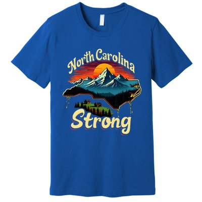 North Carolina Strong Strong Nc State Support For Carolina Premium T-Shirt