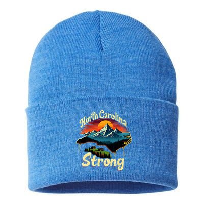 North Carolina Strong Strong Nc State Support For Carolina Sustainable Knit Beanie
