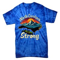 North Carolina Strong Strong Nc State Support For Carolina Tie-Dye T-Shirt