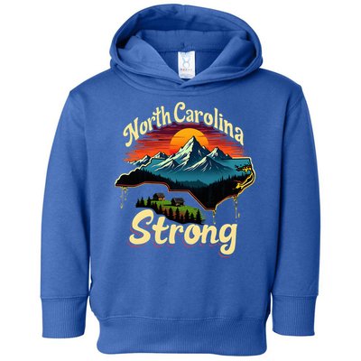 North Carolina Strong Strong Nc State Support For Carolina Toddler Hoodie