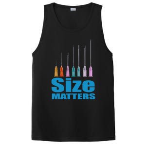 Nurse Classic Size Matter Funny PosiCharge Competitor Tank