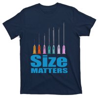 Nurse Classic Size Matter Funny T-Shirt