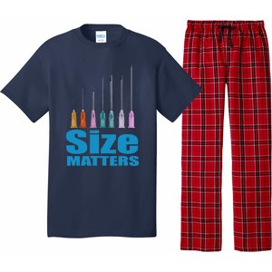 Nurse Classic Size Matter Funny Pajama Set