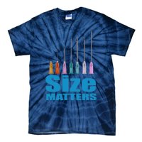 Nurse Classic Size Matter Funny Tie-Dye T-Shirt