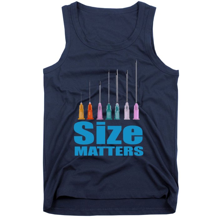 Nurse Classic Size Matter Funny Tank Top