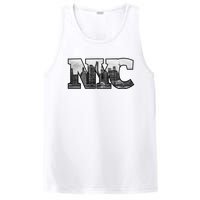 Nyc City Skyline Of Downtown New York City New York PosiCharge Competitor Tank