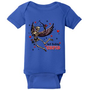 Nottoday Cupid Skeleton Anti ValentineS Day Gift Baby Bodysuit