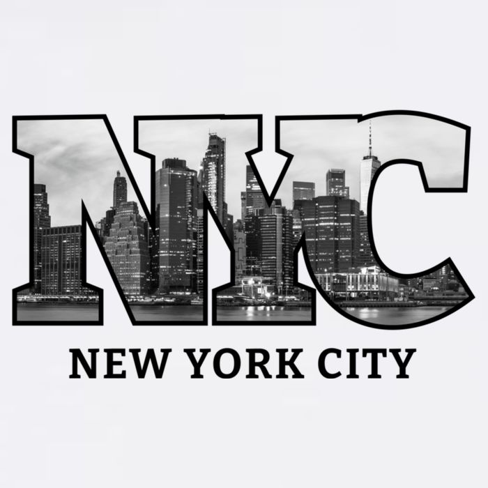 Nyc City Skyline Of Downtown New York City New York Visor