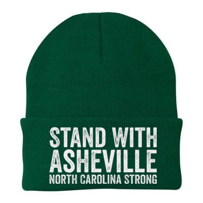 North Carolina Strong Asheville Nc Stand With Asheville 2024 Knit Cap Winter Beanie