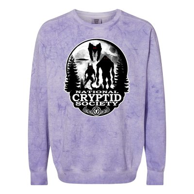 National Cryptid Society Mothman Colorblast Crewneck Sweatshirt