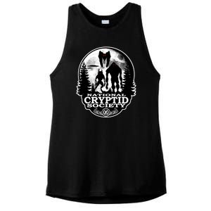 National Cryptid Society Mothman Ladies PosiCharge Tri-Blend Wicking Tank