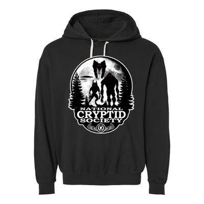 National Cryptid Society Mothman Garment-Dyed Fleece Hoodie