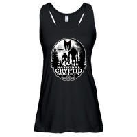 National Cryptid Society Mothman Ladies Essential Flowy Tank