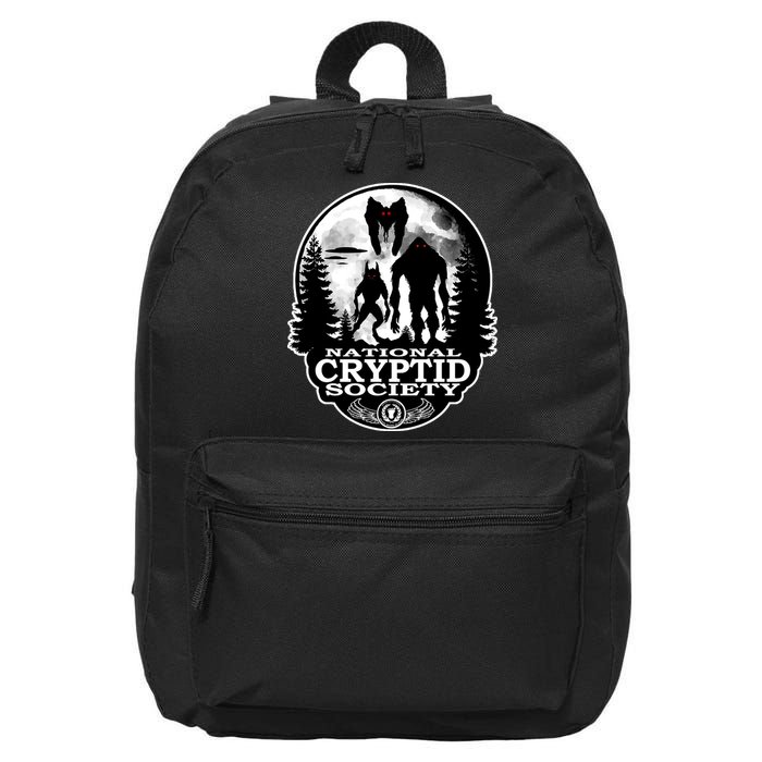 National Cryptid Society Mothman 16 in Basic Backpack