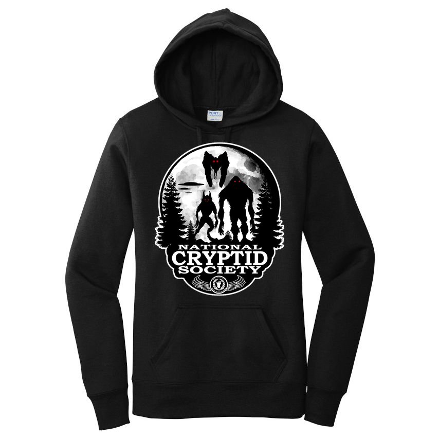 National Cryptid Society Mothman Women's Pullover Hoodie