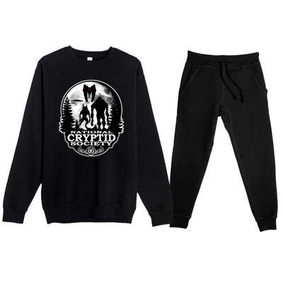 National Cryptid Society Mothman Premium Crewneck Sweatsuit Set