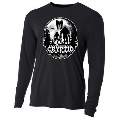 National Cryptid Society Mothman Cooling Performance Long Sleeve Crew