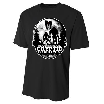 National Cryptid Society Mothman Performance Sprint T-Shirt