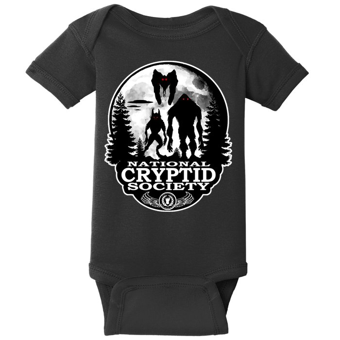 National Cryptid Society Mothman Baby Bodysuit