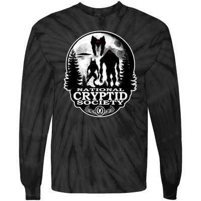 National Cryptid Society Mothman Tie-Dye Long Sleeve Shirt