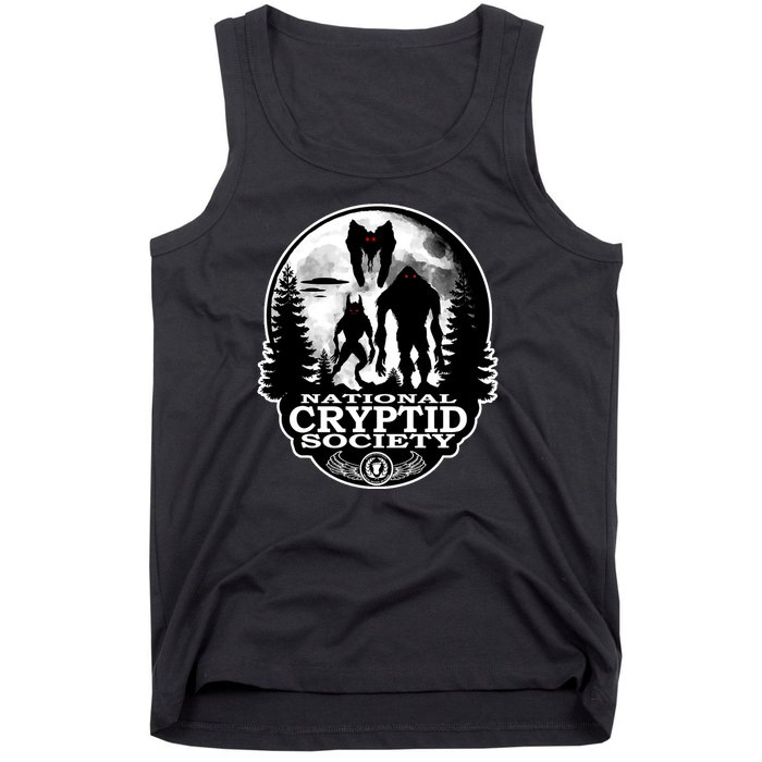 National Cryptid Society Mothman Tank Top