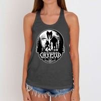 National Cryptid Society Mothman Women's Knotted Racerback Tank