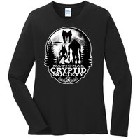 National Cryptid Society Mothman Ladies Long Sleeve Shirt