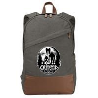 National Cryptid Society Mothman Cotton Canvas Backpack