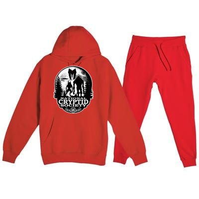 National Cryptid Society Mothman Premium Hooded Sweatsuit Set