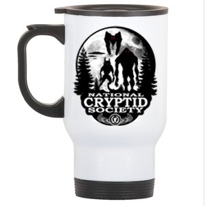 National Cryptid Society Mothman Stainless Steel Travel Mug