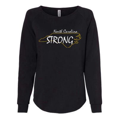 North Carolina Strong Nc State Womens California Wash Sweatshirt