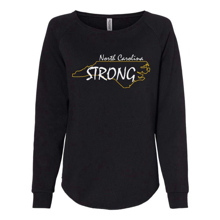 North Carolina Strong Nc State Womens California Wash Sweatshirt