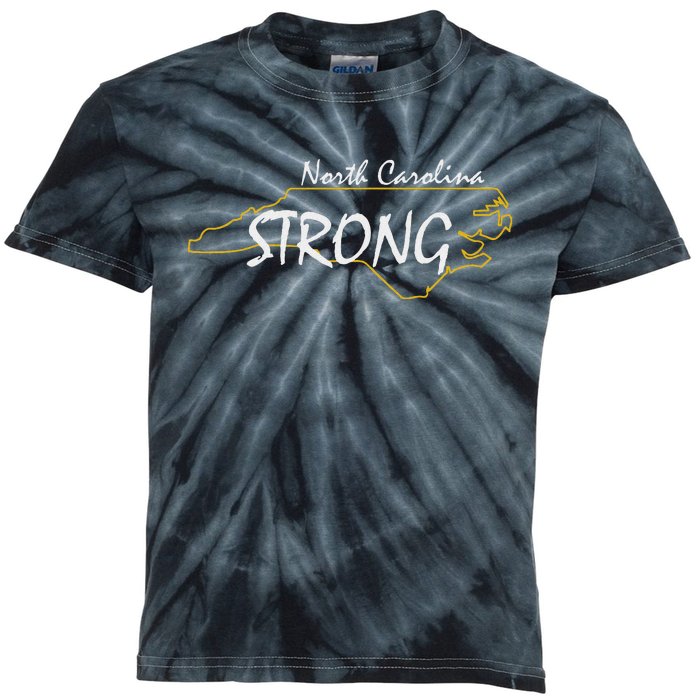 North Carolina Strong Nc State Kids Tie-Dye T-Shirt